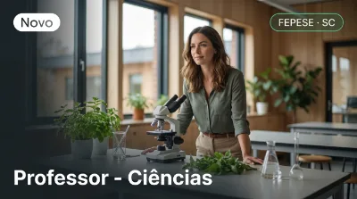 Capa: Professor - Ciências