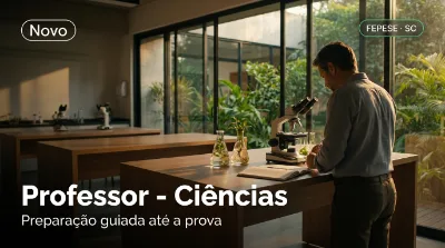 Capa: Professor - Ciências