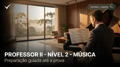 Capa: PROFESSOR II - NÍVEL 2 - MÚSICA