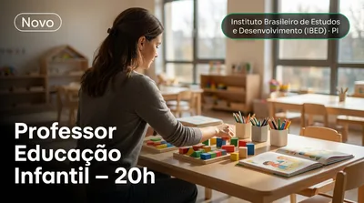 Capa: Professor Educação Infantil – 20h