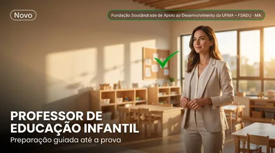 Capa: PROFESSOR DE EDUCAÇÃO INFANTIL