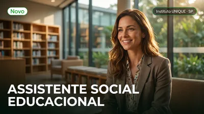 Capa: ASSISTENTE SOCIAL EDUCACIONAL