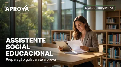 Capa: ASSISTENTE SOCIAL EDUCACIONAL