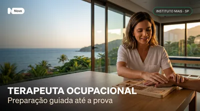 Capa: TERAPEUTA OCUPACIONAL