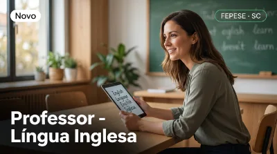 Capa: Professor - Língua Inglesa