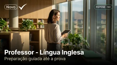 Capa: Professor - Língua Inglesa