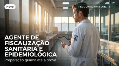 Capa: AGENTE DE FISCALIZAÇÃO SANITÁRIA E EPIDEMIOLÓGICA