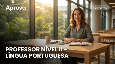 Capa: PROFESSOR NÍVEL II – LÍNGUA PORTUGUESA