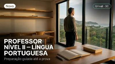 Capa: PROFESSOR NÍVEL II – LÍNGUA PORTUGUESA