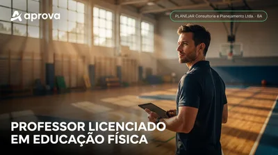 Capa: PROFESSOR LICENCIADO EM EDUCAÇÃO FÍSICA