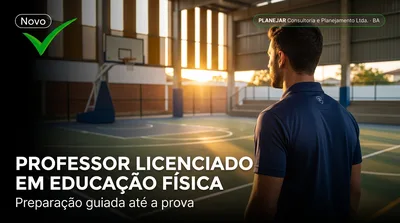 Capa: PROFESSOR LICENCIADO EM EDUCAÇÃO FÍSICA