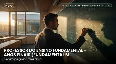 Capa: PROFESSOR DO ENSINO FUNDAMENTAL – ANOS FINAIS (FUNDAMENTAL MAIOR) – MATEMÁTICA
