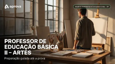 Capa: PROFESSOR DE EDUCAÇÃO BÁSICA II – ARTES