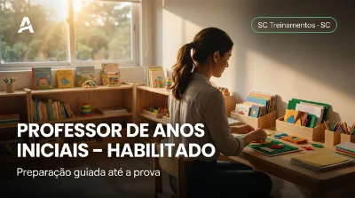 Capa: PROFESSOR DE ANOS INICIAIS – HABILITADO