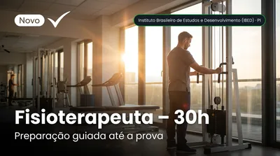 Capa: Fisioterapeuta – 30h