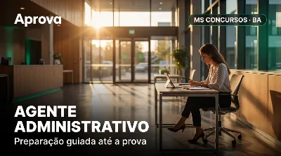 Capa: AGENTE ADMINISTRATIVO