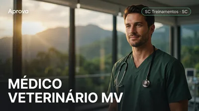 Capa: MÉDICO VETERINÁRIO MV