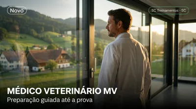 Capa: MÉDICO VETERINÁRIO MV