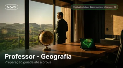 Capa: Professor - Geografia