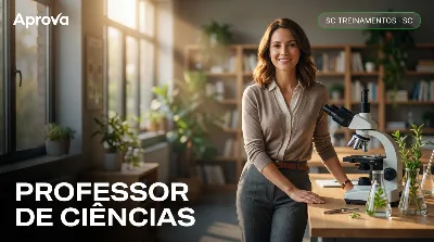Capa: PROFESSOR DE CIÊNCIAS
