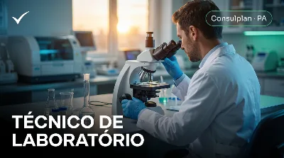 Capa: TÉCNICO DE LABORATÓRIO