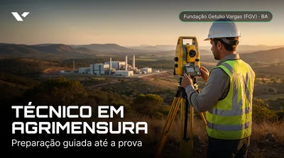 Capa: TÉCNICO EM AGRIMENSURA