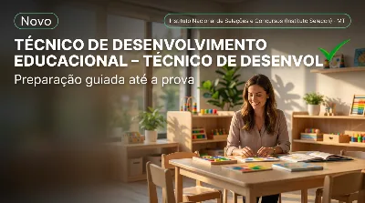Capa: TÉCNICO DE DESENVOLVIMENTO EDUCACIONAL – TÉCNICO DE DESENVOLVIMENTO INFANTIL (TDI)