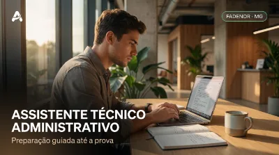 Capa: ASSISTENTE TÉCNICO ADMINISTRATIVO