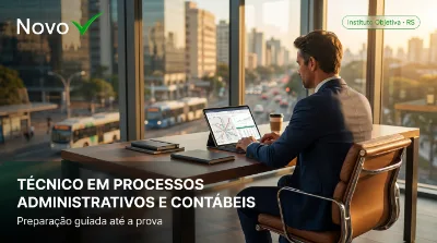 Capa: TÉCNICO EM PROCESSOS ADMINISTRATIVOS E CONTÁBEIS
