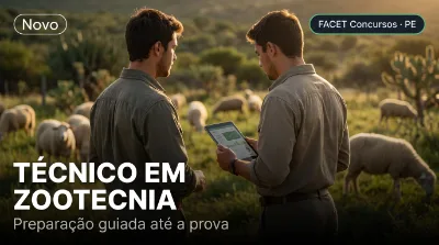 Capa: TÉCNICO EM ZOOTECNIA