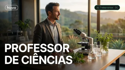 Capa: PROFESSOR DE CIÊNCIAS