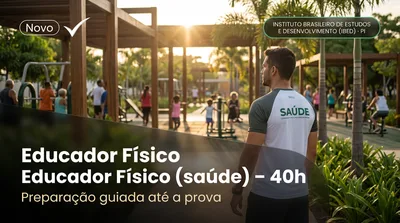 Capa: Educador Físico (saúde) – 40h