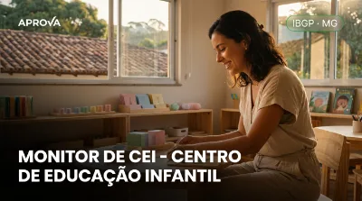 Capa: MONITOR DE CEI - CENTRO DE EDUCAÇÃO INFANTIL