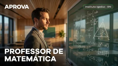 Capa: PROFESSOR DE MATEMÁTICA