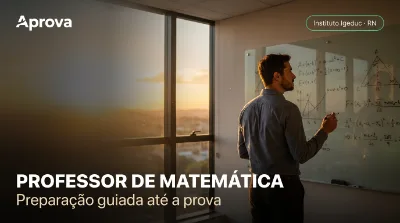 Capa: PROFESSOR DE MATEMÁTICA