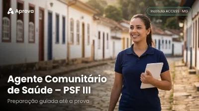 Capa: Agente Comunitário de Saúde – PSF III