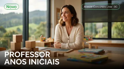 Capa: PROFESSOR ANOS INICIAIS