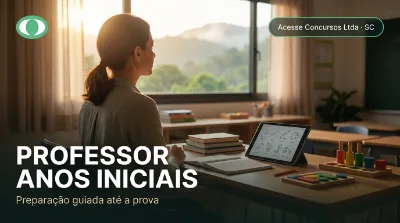 Capa: PROFESSOR ANOS INICIAIS