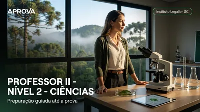 Capa: PROFESSOR II - NÍVEL 2 - CIÊNCIAS