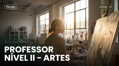Capa: PROFESSOR NÍVEL II – ARTES