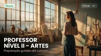 Capa: PROFESSOR NÍVEL II – ARTES