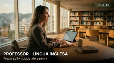 Capa: PROFESSOR - LÍNGUA INGLESA