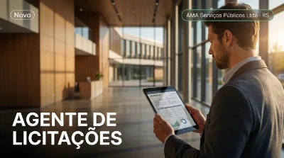 Capa: AGENTE DE LICITAÇÕES