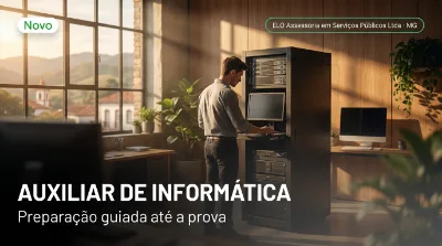 Capa: AUXILIAR DE INFORMÁTICA