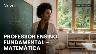 Capa: PROFESSOR ENSINO FUNDAMENTAL – MATEMÁTICA