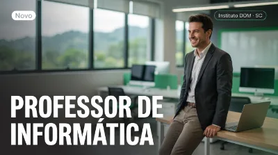 Capa: PROFESSOR DE INFORMÁTICA