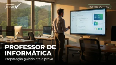 Capa: PROFESSOR DE INFORMÁTICA