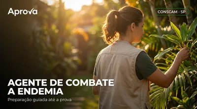 Capa: AGENTE DE COMBATE A ENDEMIA