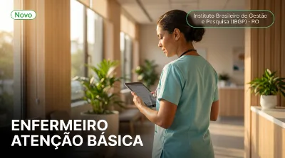 Capa: ENFERMEIRO ATENÇÃO BÁSICA