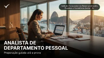 Capa: ANALISTA DE DEPARTAMENTO PESSOAL